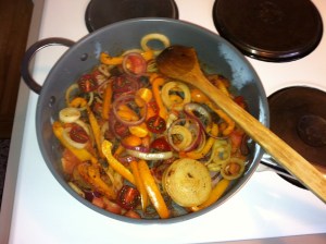 OneFitGeek: Red Venison Paprika Meatballs - Grilling Vegetables